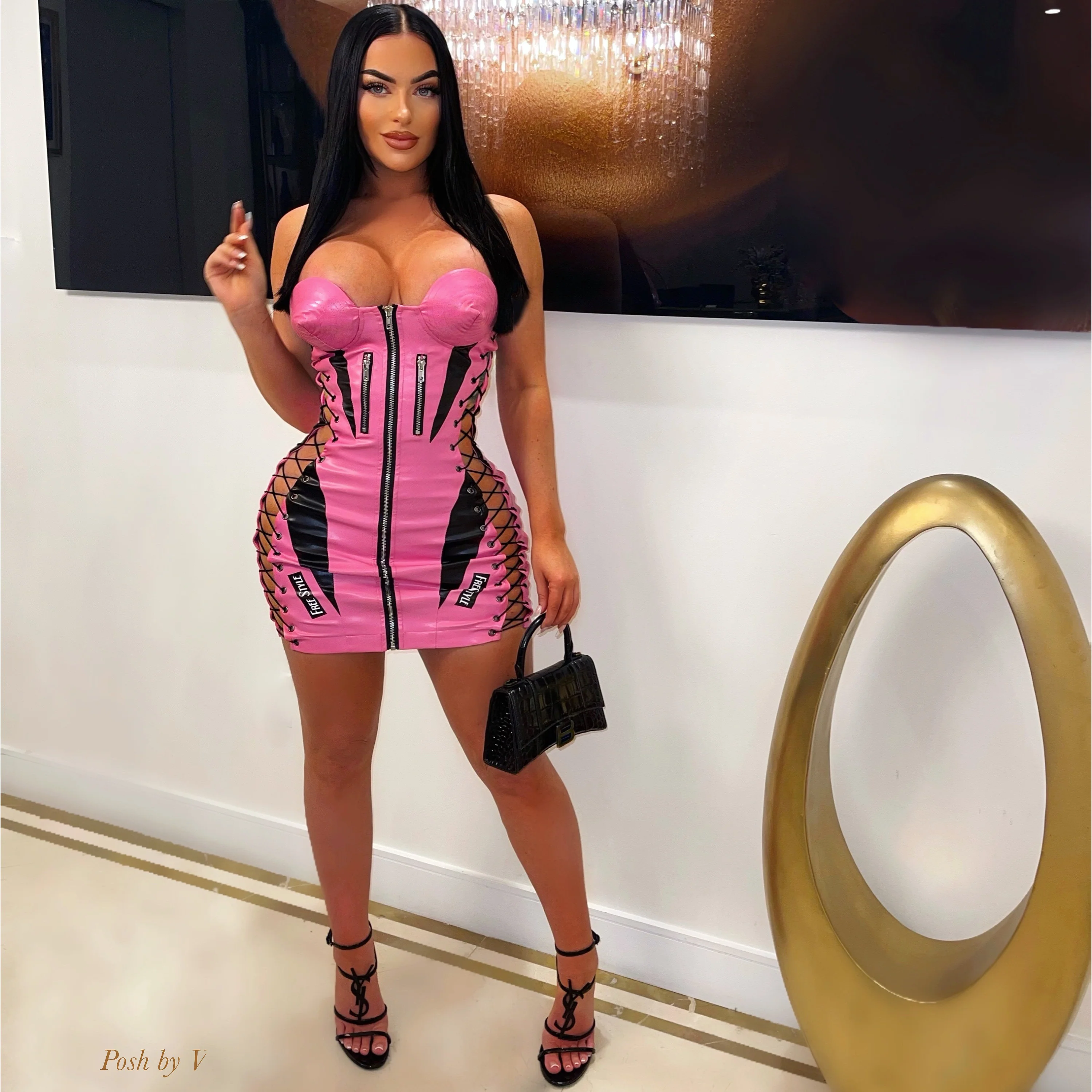 Chic sport dress (Pink)