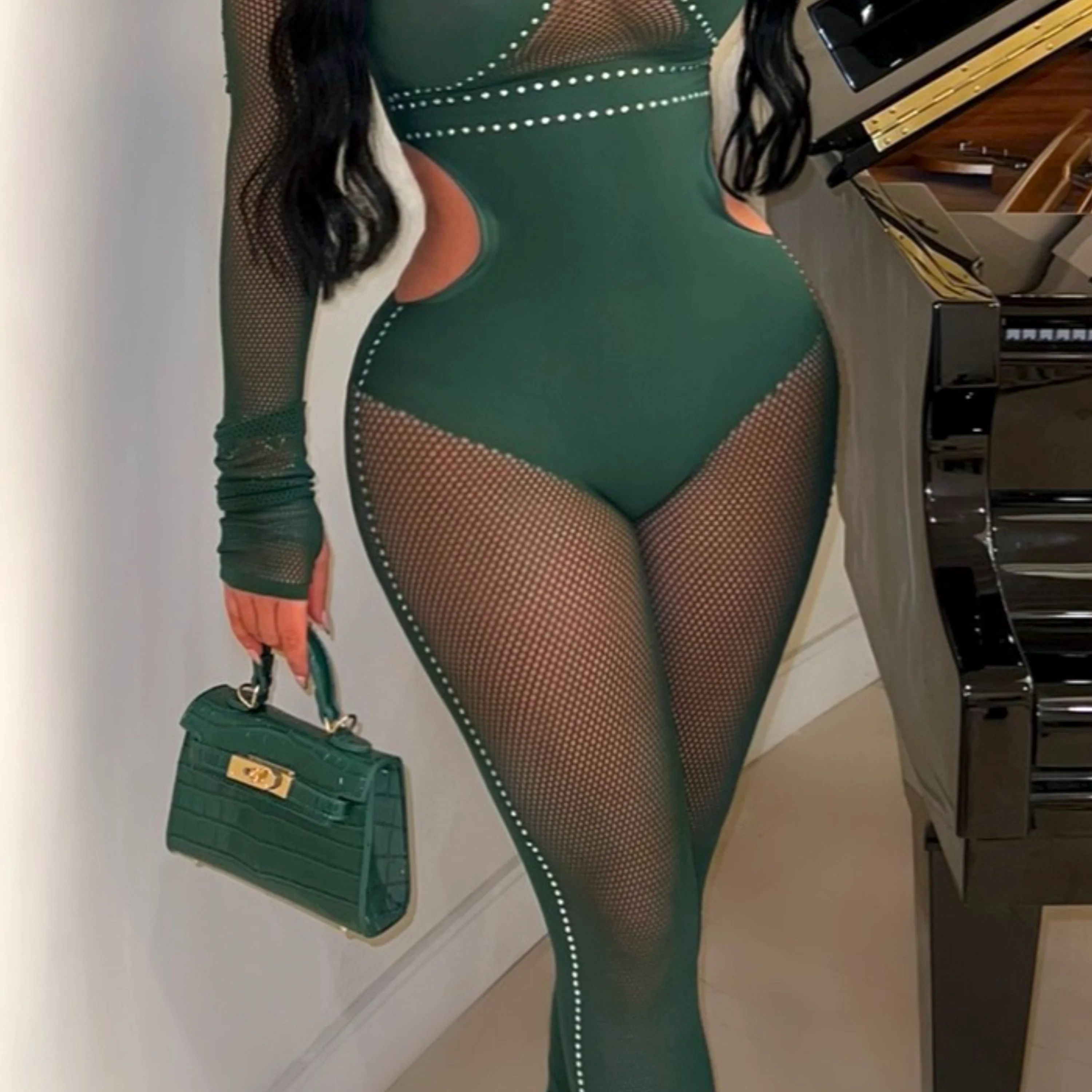 Eskei jumpsuit (Green) - Image 3