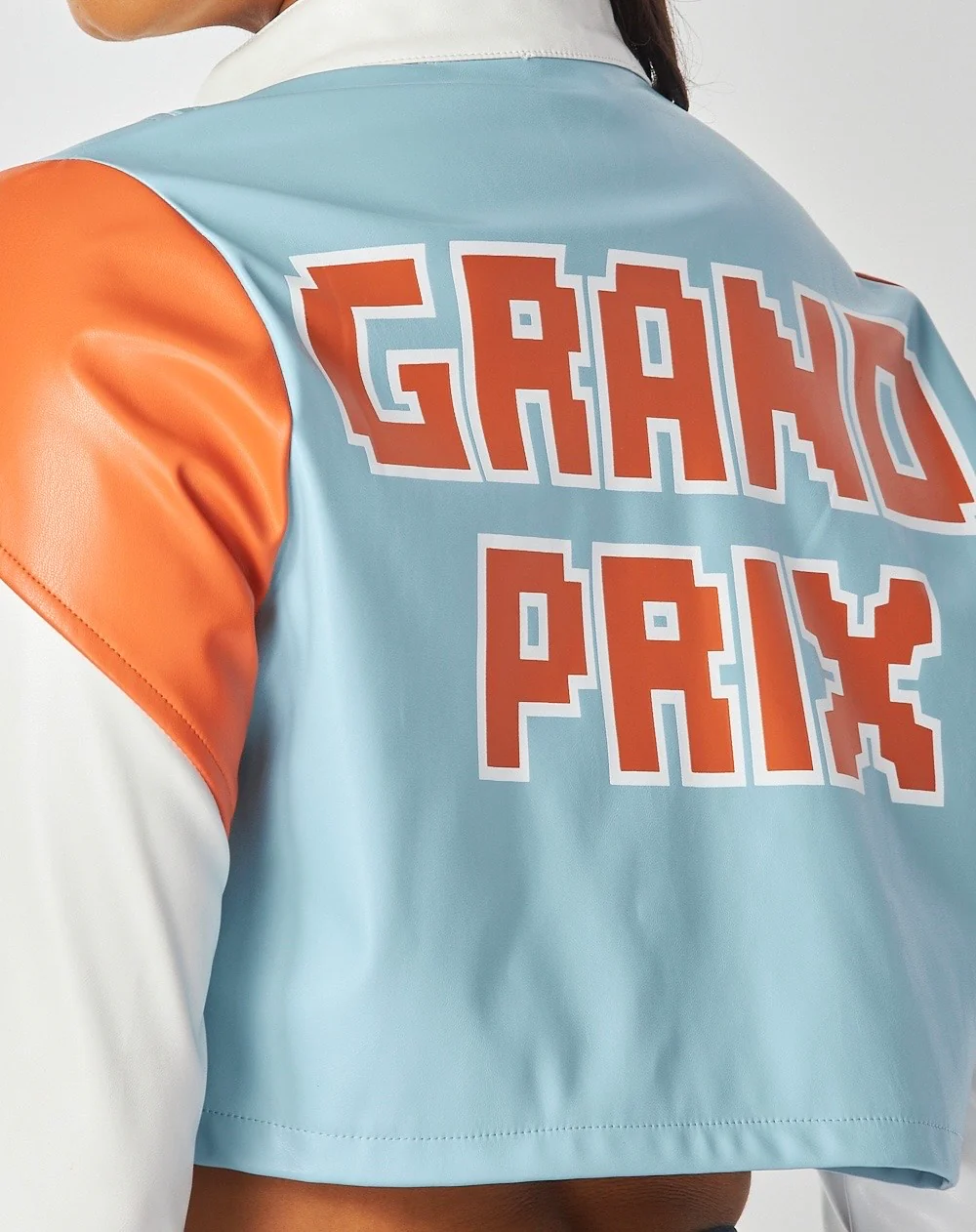 Grand prix sport jacket (Blue/orange) - Image 3