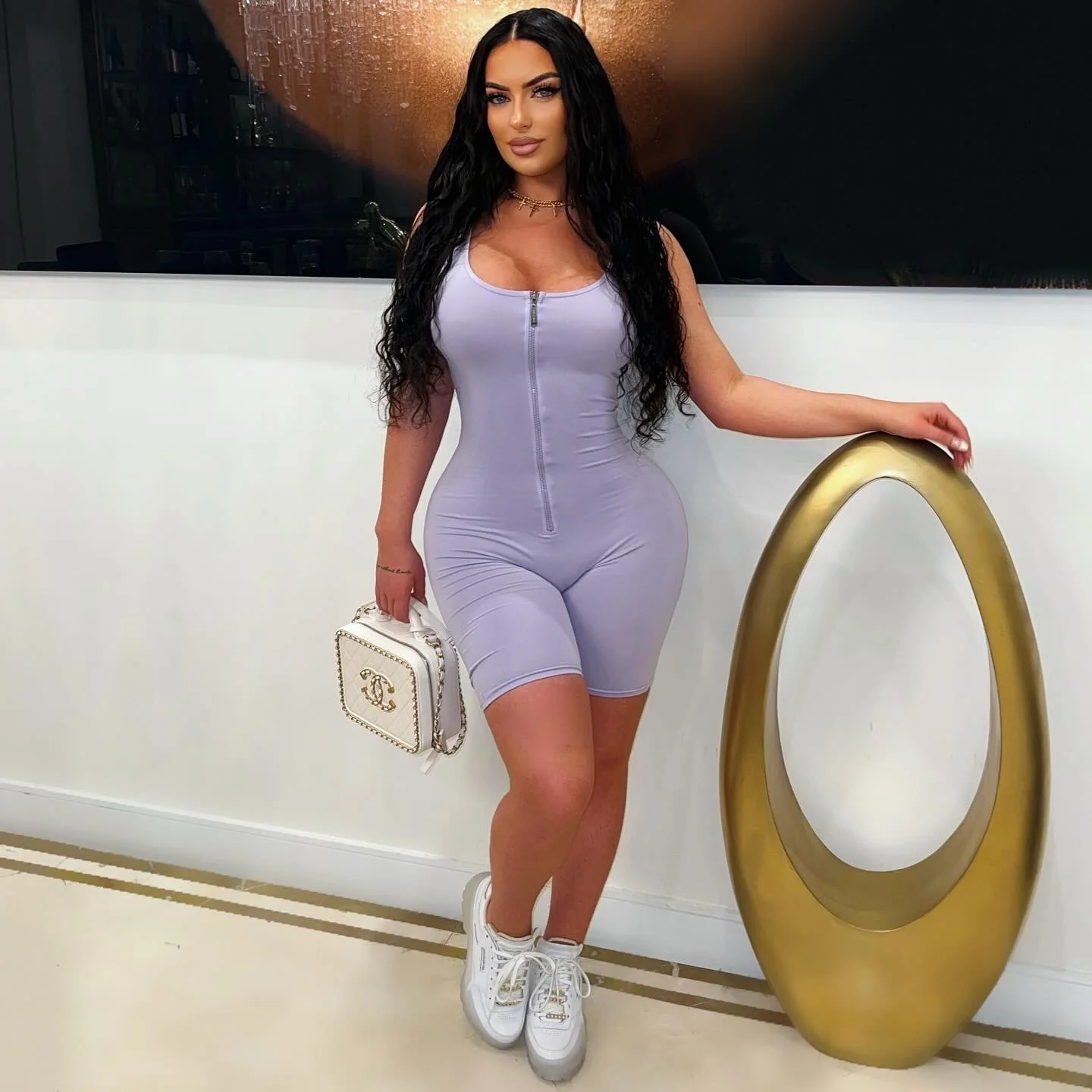 Kiki romper (Lilac)