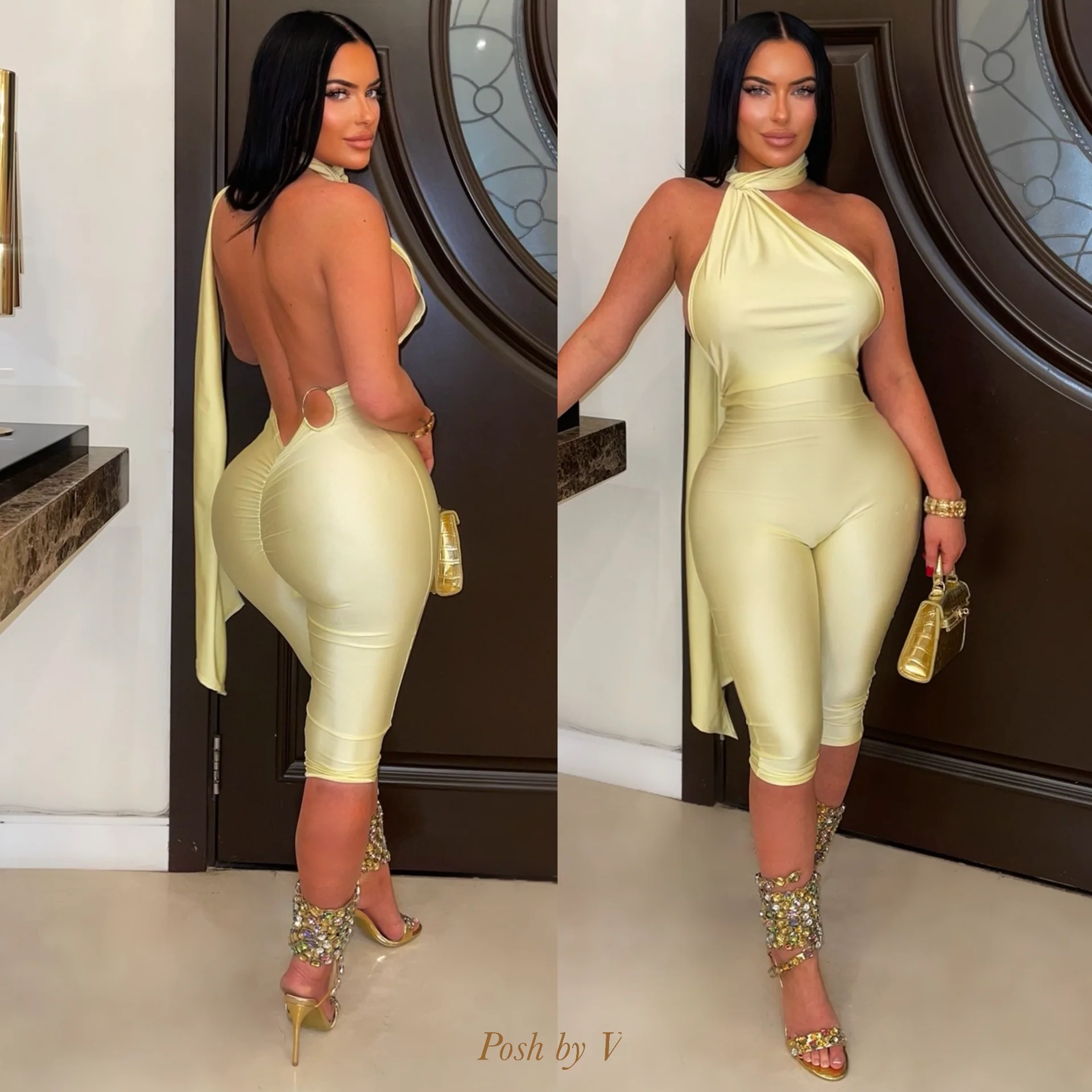 Que jumpsuit (Black) - Image 3